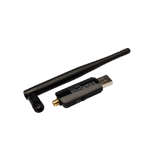 Adaptador USB wireless com antena externa 300N IWA 3001 Intelbras