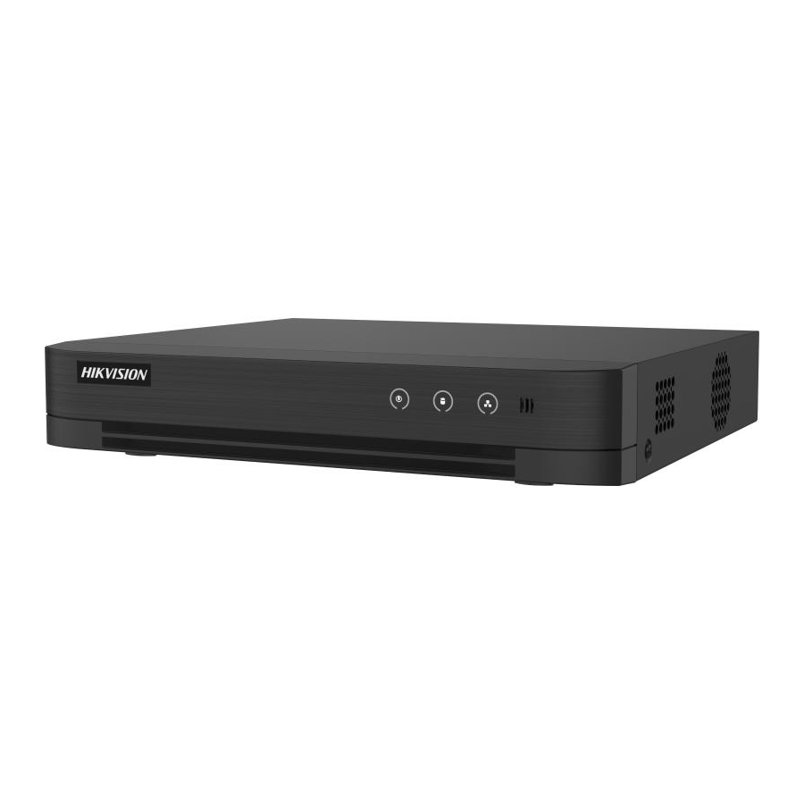 DVR Stand Alone Híbrido com 10 canais (8 BNC + 2 IP) DS-7208HGHI-M1/T HIKVISION
